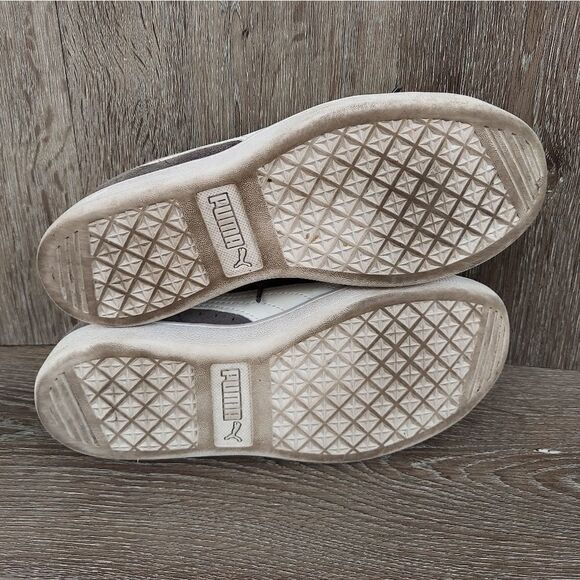 Puma Gray Suede Vikky Sneaker 6.5 - Picture 7 of 7